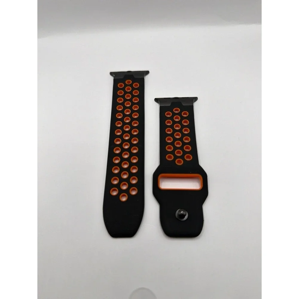 46 MM‎ Submersible Rubber Apple Watch Band Strap